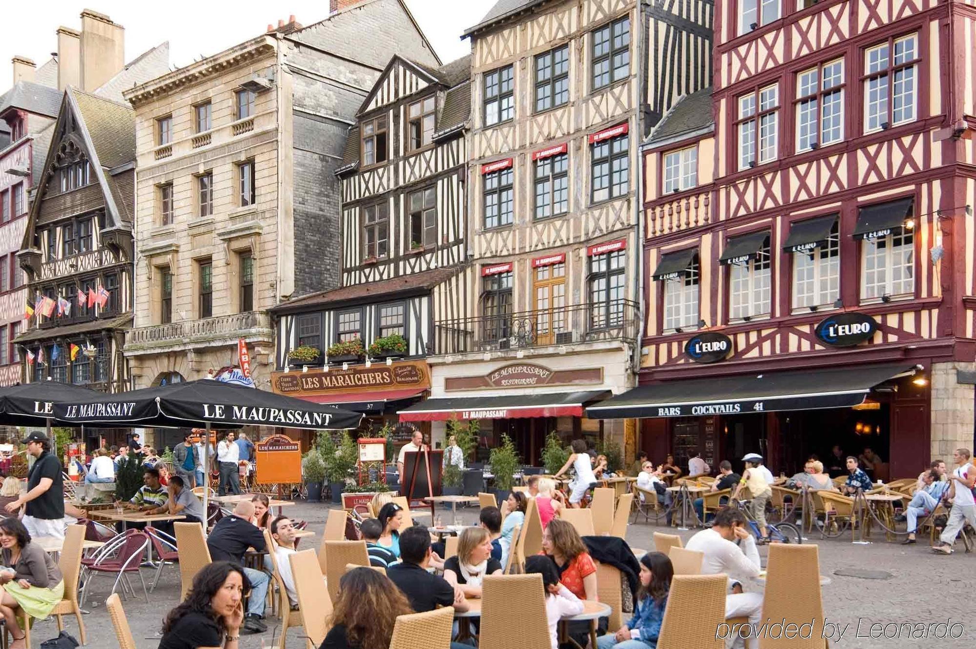 B&B Hotel Rouen Centre Rive Droite Dış mekan fotoğraf